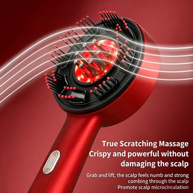 Comb with charging cable