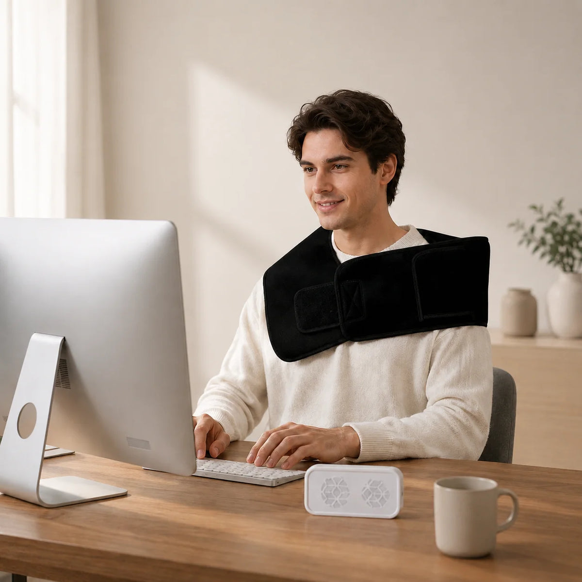 Red Light Therapy Belt 660Nm 850Nm near Infrared Light Therapy for Body, Relaxing Muscle, Inflammation, Improve Circulation