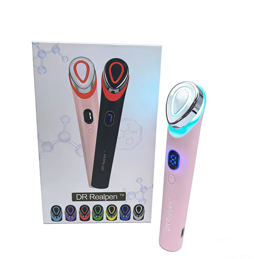 7 Colors Age-R Booster Pro Facial Skin Care Beauty Device EMS Microcurrent Lift Massager Home Use-Valentine'S Day Gift
